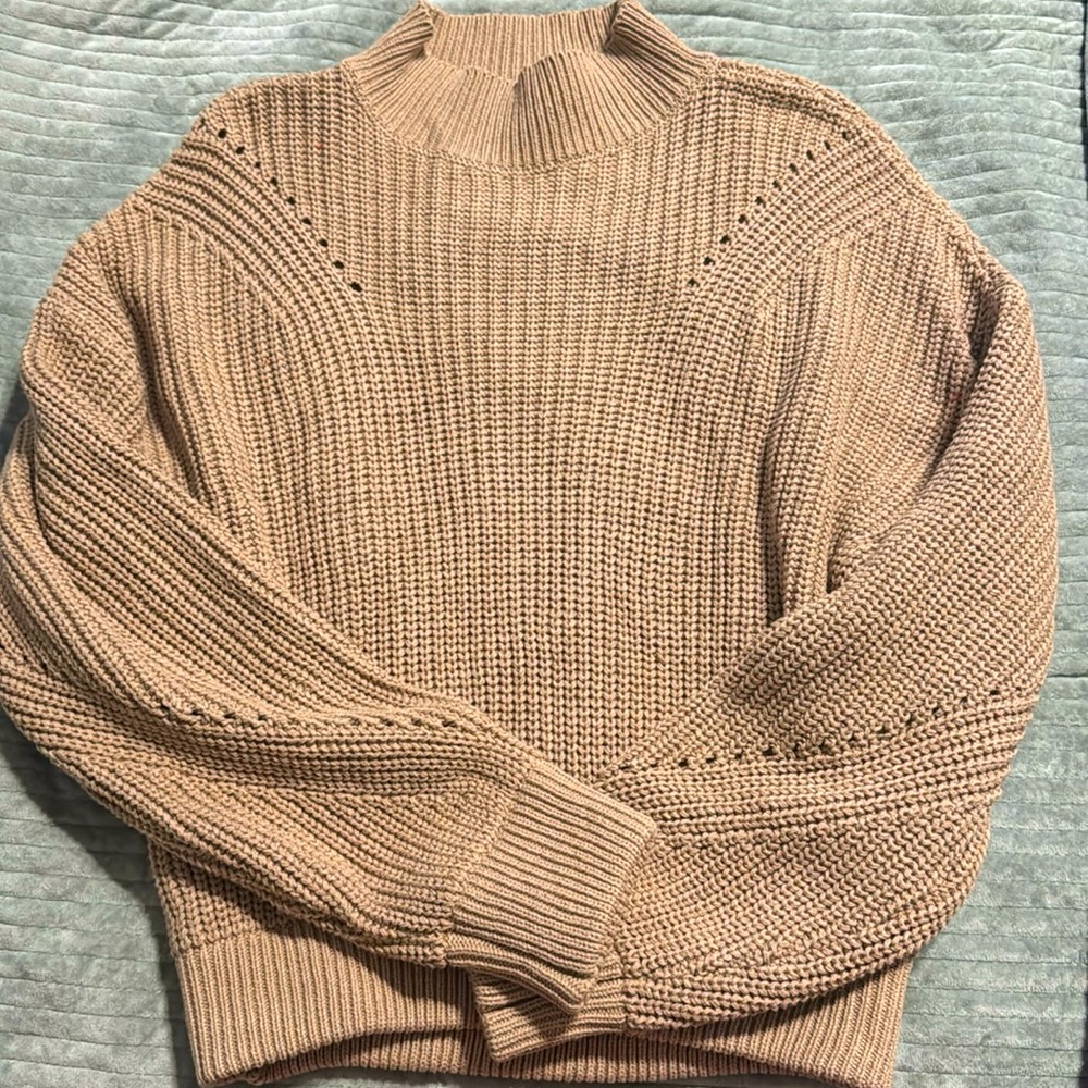 Open back sweater